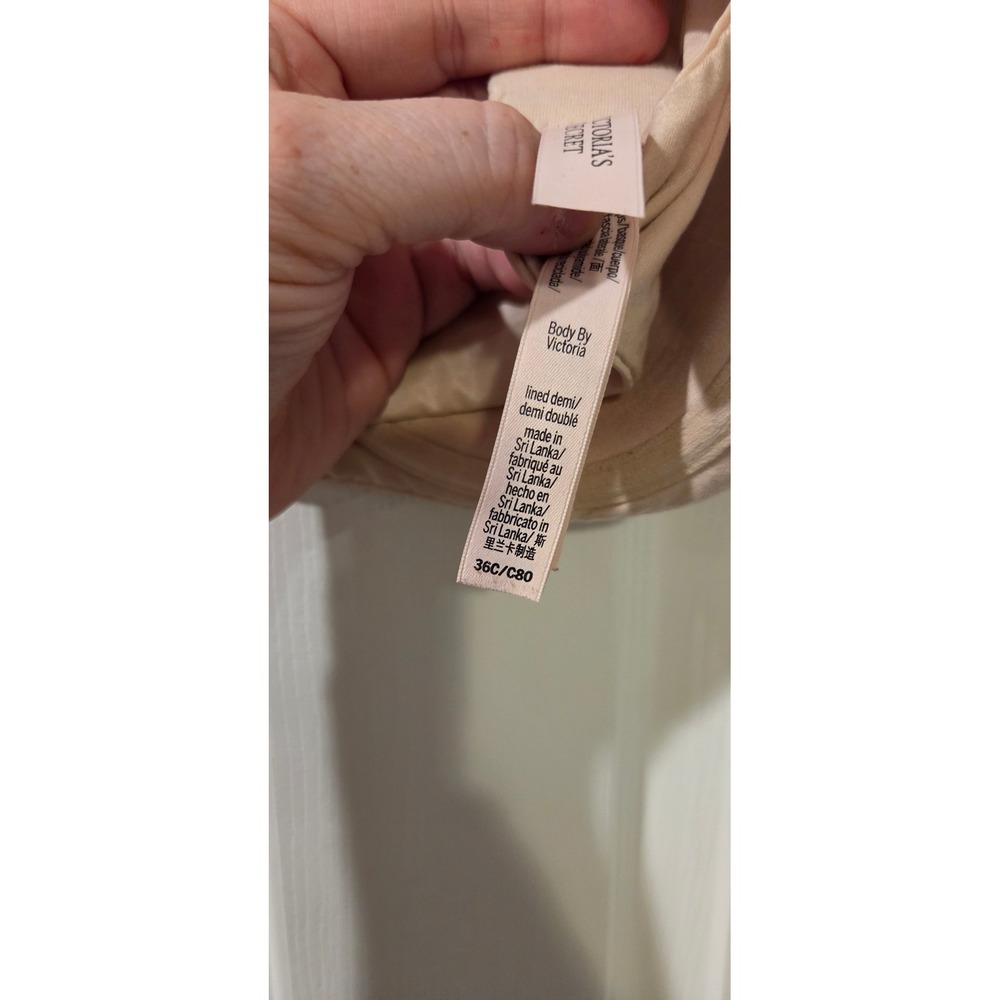 Victoria's Secret Body by Victoria Demi Bra 36C Lightly Lined Nude Beige 2024 - Picture 5 of 6